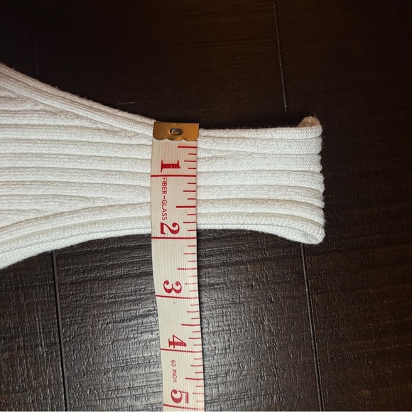 Quince Cream Ribbed Tank Top - Picture 7 of 7